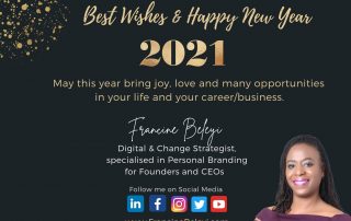 Francine Beleyi Wishes Happy New Year 2021 jpg