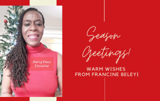 Francine Beleyi Wishes Happy xmas